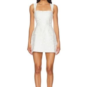Amanda Uprichards Bethany Romper - White Medium